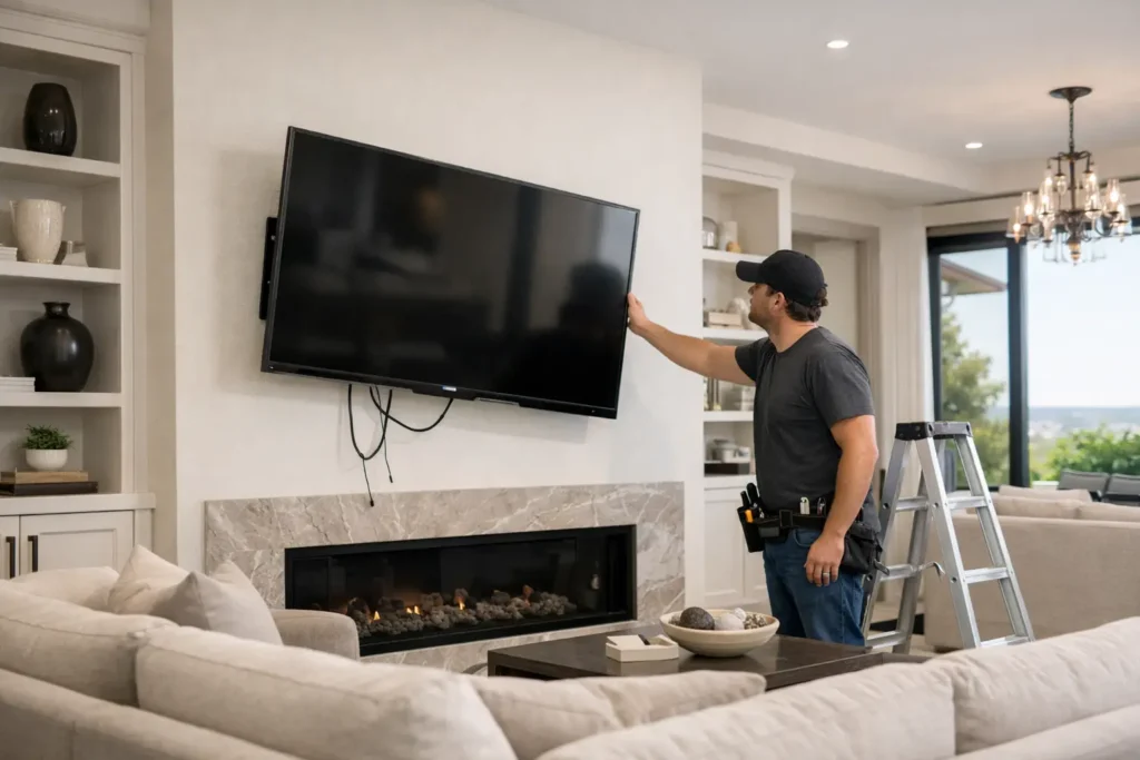 How to Fix a Bad TV Mounting Job