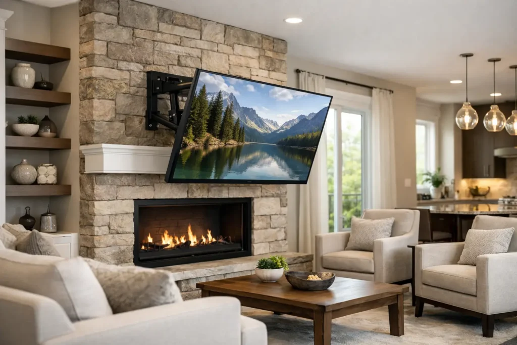 Professional Mantle Mount Installation Done Right
