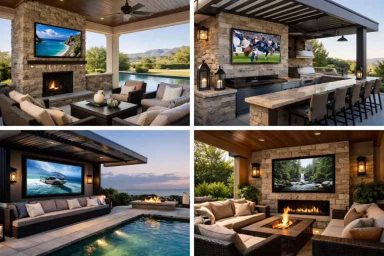 9 Smart Outdoor TV Installation Ideas
