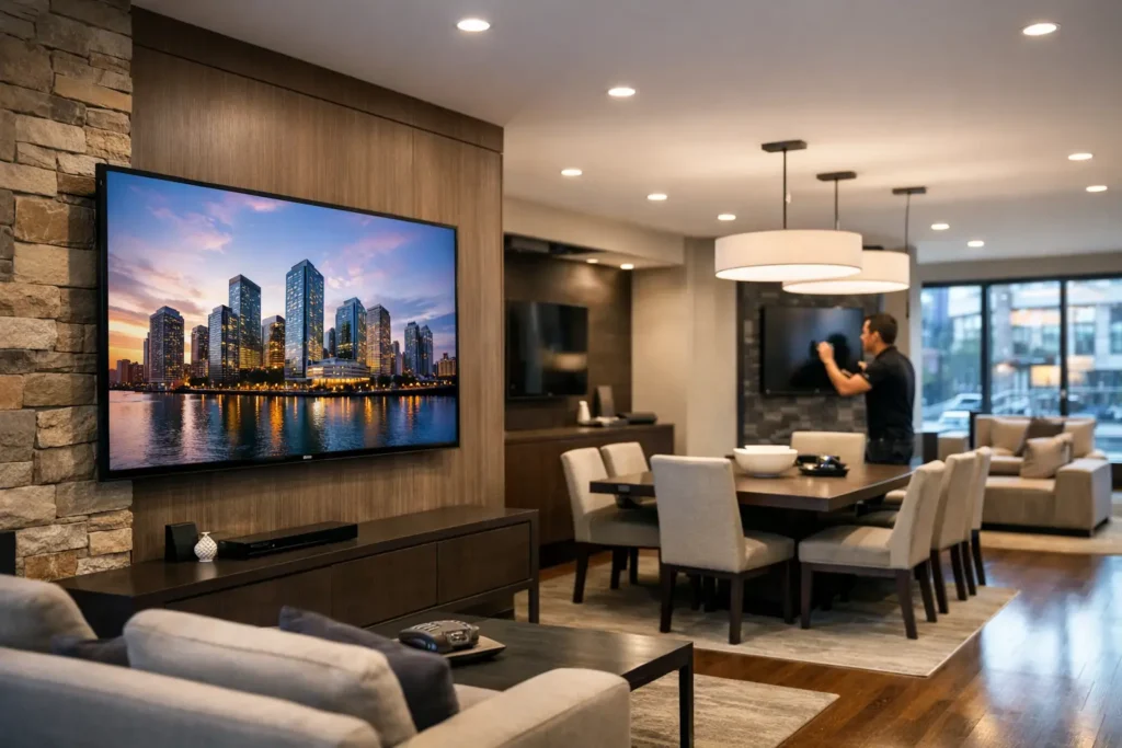 Commercial TV Installation Guide for Business