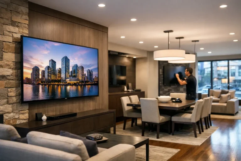 Commercial TV Installation Guide for Business