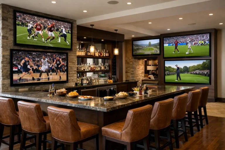 Multi TV Sports Bar Setup That Works