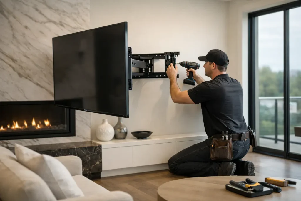 Repairing Loose TV Bracket the Right Way