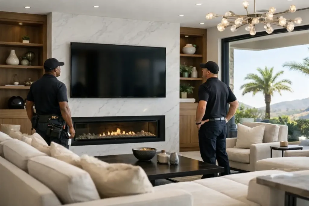 TV Installation Orange County Done Right