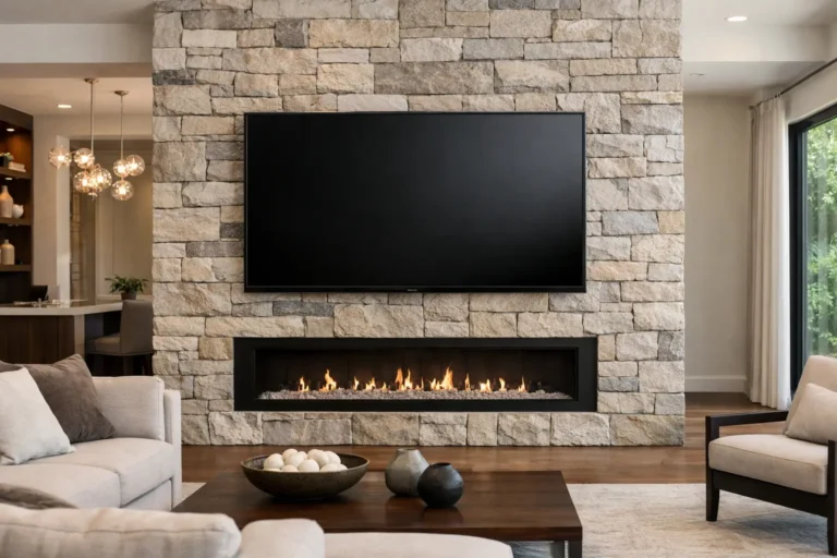 A Practical Guide to Mounting TV on Stone