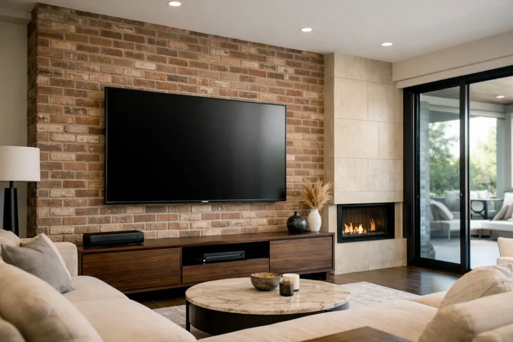 Best TV Mount for Brick Wall Installations
