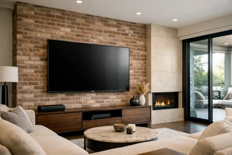 Best TV Mount for Brick Wall Installations