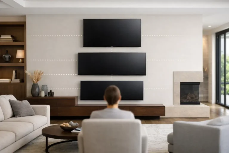 How High Should a TV Be Mounted?