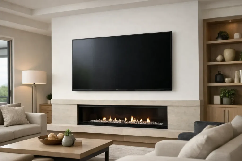 How to Mount TV Above Drywall Without Costly Damage