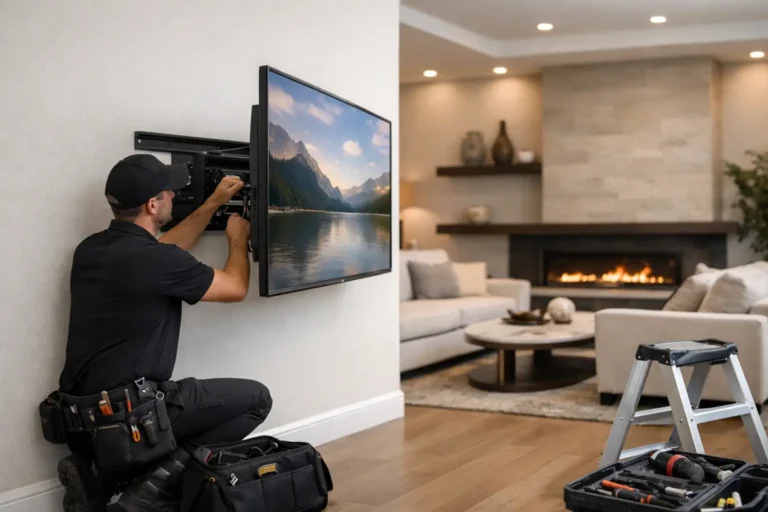 Wall Mounted TV Repair Done Right