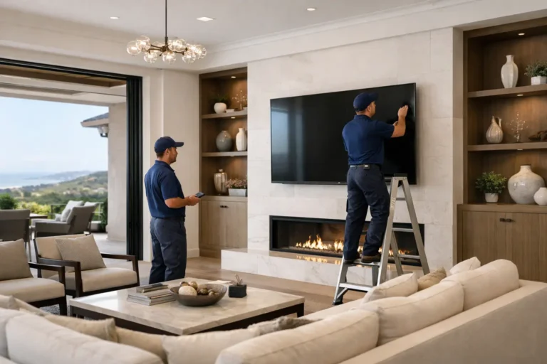 Why Insured TV Installers Orange County Matter