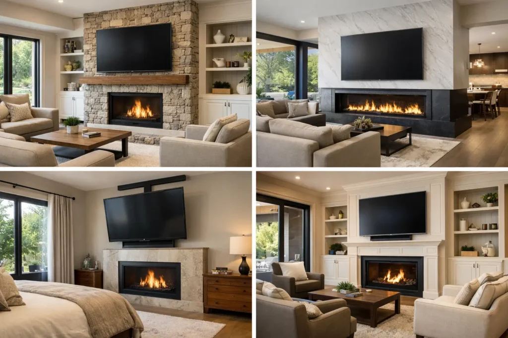 10 Best Fireplace TV Mounting Ideas for Any Room