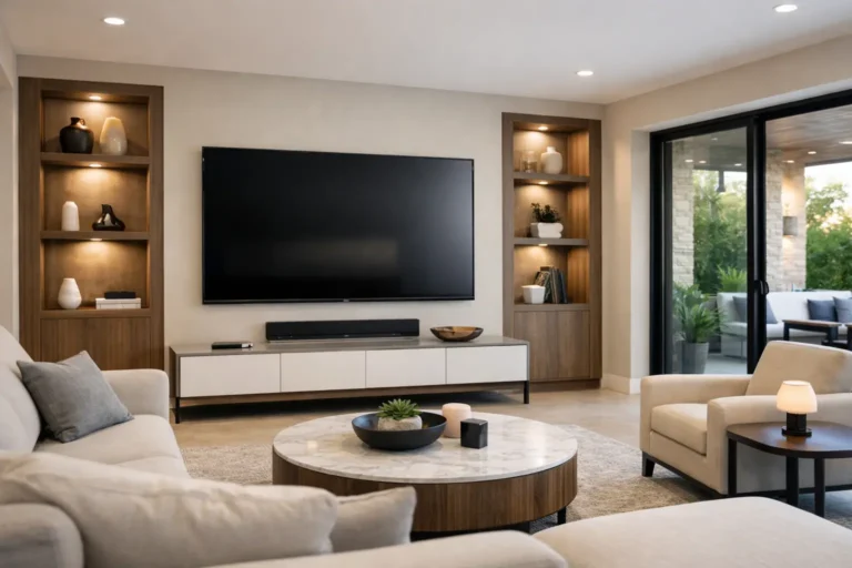 Home TV Installation Guide for a Safer Setup