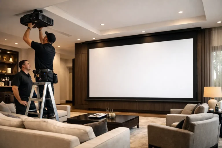 Projector Screen Installation Service Done Right