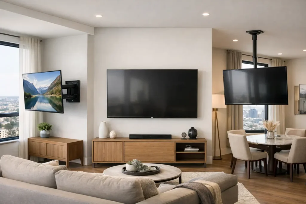 Best TV Mounts for Apartments That Actually Fit