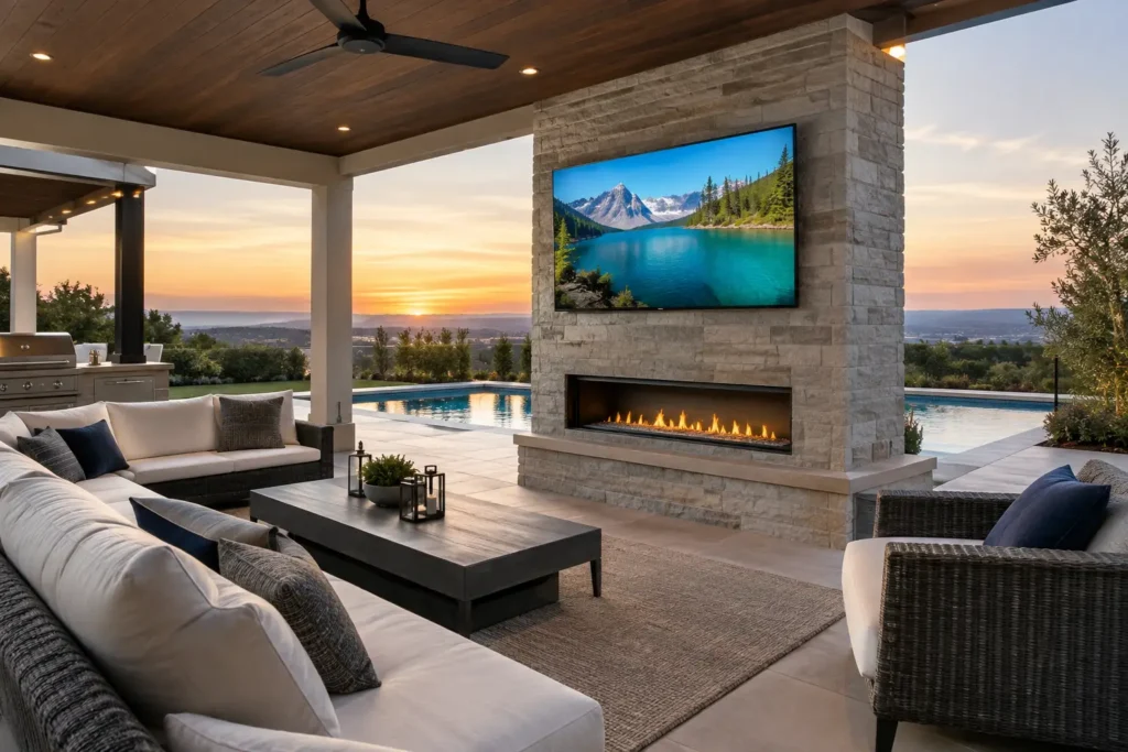How to Install an Outdoor TV the Safe Way