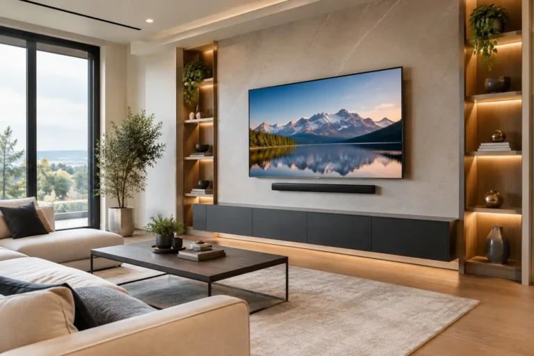 Wall Stud Mounting for a Secure TV Install